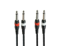 [XC-001-0300] Gotovi kabel 2x6,3mm mono M / 2x6,3mm mono M, 3m - Tesla