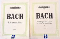 Zbirka klavirskih nota edicije Peters-NOVO (Bach, Czerny, Scarlatti)