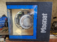 Prodajem woofer magnat i pojačalo Mchammer