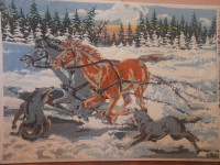 GOBLEN- KONJI U GALOPU  65X50