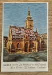 Schemaza Wiehlerov (Vilerov) goblen "Kirche St Markus" (Markova crkva)