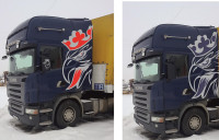 NALJEPNICE ZA KAMION SCANIA