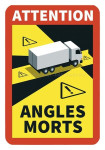 ZNAK ZA TERETNA VOZILA "ANGLES MORTS" FRANCUSKA