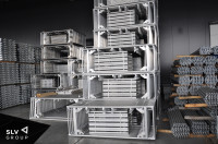 Aluminijske građevinske skele FASADA 1000m2