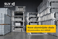 400m2 Nove aluminijske skele Plettac SLV 70 SLV GROUP