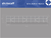 Gradevinska Fasadna Skela | 200 m² | Scaff ML ''O''