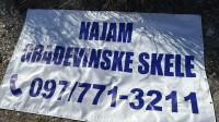 SKELA - Najam građevinske skele