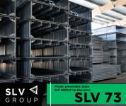 SLV 73 500m2 nova fasadna skela sa čeličnim platformama Baumann