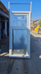 L163K - PVC BALKONSKA VRATA S NADSVJETLOM 97X212 - SALAMANDER