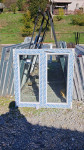 !!POVOLJNO!! L1S - PVC PROZOR DVOKRILNI 117X118,5 - DECCO