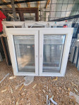 L109S - PVC PROZOR DVOKRILNI SA STUPOM 140X120 - SALAMANDER