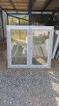 !!POVOLJNO!! L97S - PVC PROZOR DVOKRILNI 146,5X138 - SALAMANDER