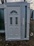 !!POVOLJNO!! L151K - PVC ULAZNA VRATA S BOČNIM STAKLOM 140X210 - DECCO