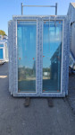 L178K - PVC BALKONSKA VRATA DVOKRILNA 140X210 - SALAMANDER