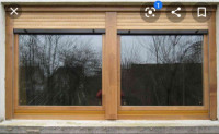 Drveni prozori i balkonska vrata sa roletama