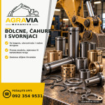 Bolcne, čahure, pikse i svornjaci za bagere i utovarivače