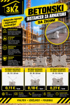 BETONSKI DISTANCERI ZA ARMATURU, 0,14-0,28 EUR