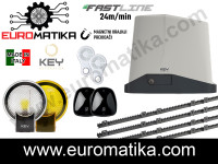 Brzi motor TURBO FASTLINE za klizna vrata do 500 kg