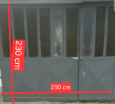 garažna vrata dvodjelna nisu trula prodajem