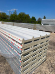 KROVNI PANEL 40mm – BIJELI RAL 9002 – 22€/m²