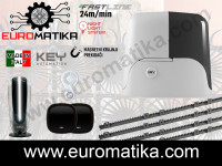 Motor za klizna vrata SUN NLS FAST-TURBO 24 m/min – 500 kg
