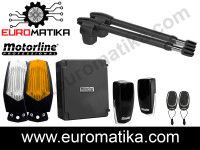 Sustav za krilna vrata ogradu lesu portun kapiju - LINCE!