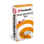 SAMOBORKA SUHI BETON MB 20, 25KG VREĆA