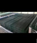 Panelna ograda 4/5mm debljine  antracit/zelena i stupovi za ogradu