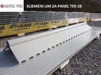 SLJEMENI LIM ZA PANEL TEK28-0.6 mm -ALUBEL-MOTO TIM d.o.o.