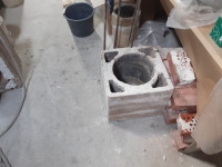 Stari tip Blok šidl 40x40 vis 33 samo vanjski dio za uložak fi 20