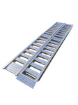 Aluminijasta utovarna rampa 2t, preklopna