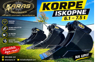 KORPE ISKOPNE ( 0.6 - 35T ) SVIH VRSTA