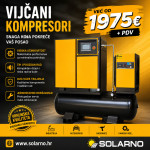 Kompresor FUJI Vijčani 7.5kW-150kW Zračni Kompresori AKCIJA