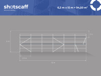 Plettac | 100 m² | Nova aluminijska skela
