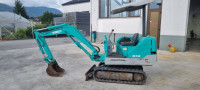 mini bager kobelco sk 014