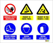 Tabla zastite na radu / Gradevinska tabla