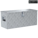 Aluminijska kutija 80 x 30 x 35 cm srebrna