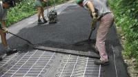 Vanjsko električno podno grijanje za beton i asfalt 4m2