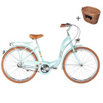 Bicikl Kenzel Bellissima Classic 26" gradski Bicikl - Tirkizna