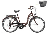 Bicikl KENZEL DREAM ROYAL 28" Smeđa — AKCIJA 20%