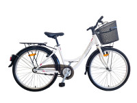 Bicikl ULTRA TONUS COASTER BRAKE 26" Bijela