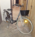 Ženski gradski bicikl s košarom / Rog Joma