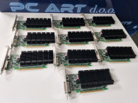 10 x NVIDIA GeForce 605 1GB, PCI-E, DVI, DP - Račun / R1 / Jamstvo