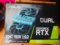 Asus Dual Nvidia GeForce 3050, 8gb