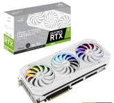 ASUS ROG Strix GeForce RTX 3080 OC White Edition 10GB GDDR6X Graphics