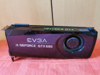 EVGA NVIDIA GeForce GTX 680 2GB 2X DVI HDMI DP GPU 02G-P4-2680-B1