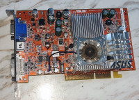 Retro grafička kartica ASUS A9600XT/TVD/P/128M/A Radeon 9600XT 9600 XT