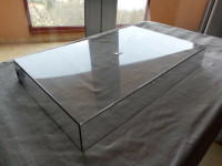 Poklopac gramofona, Philips, sa pantima, čitav, 445 x 287 x 61 mm