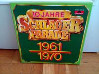 10 Jahre Schlagerparade 1961-1970  BOX  10 LP