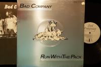 Bad Company - Run With The Pack (Japan original 1st press)